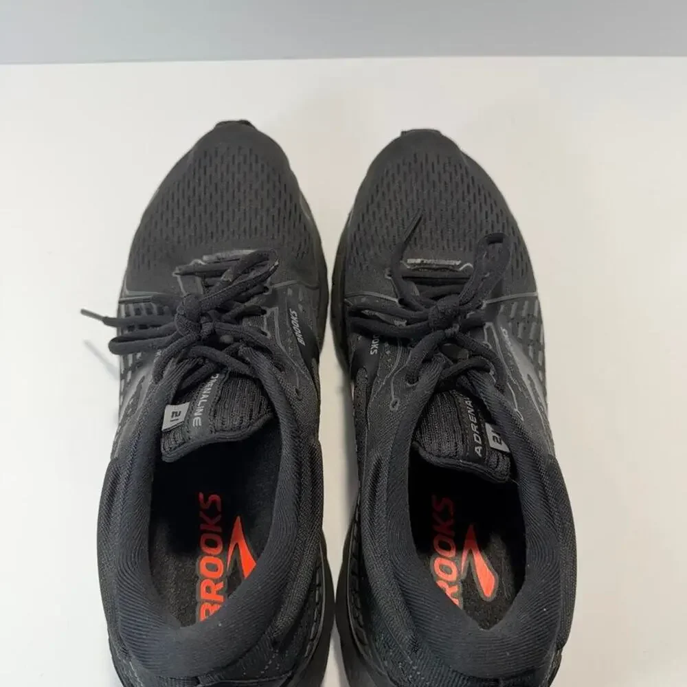 Brooks Adrenaline GTS 21 Mens 11.5 D Black 1103491D020  Running Work Shoes